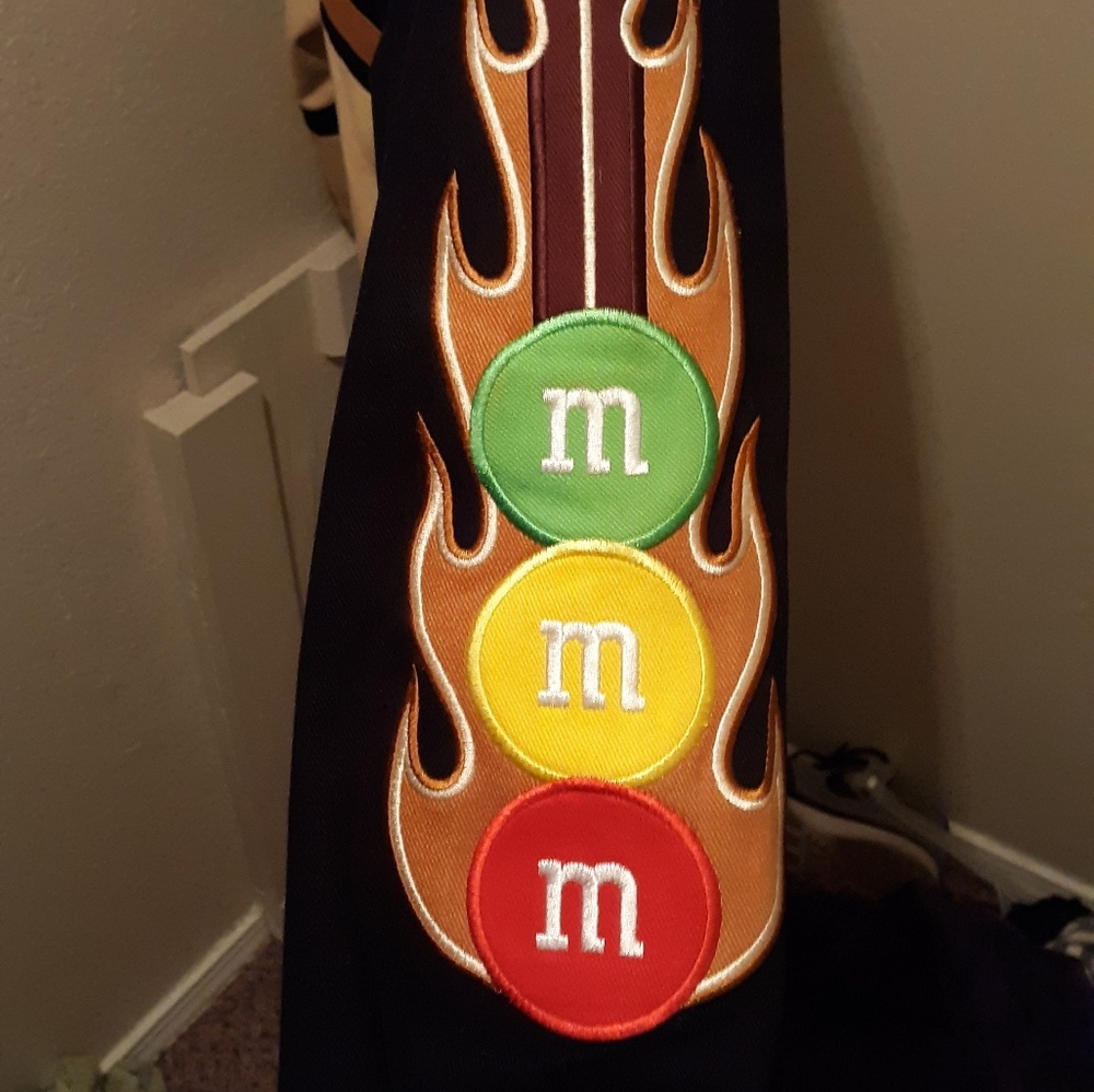 M&M Nascar coat
